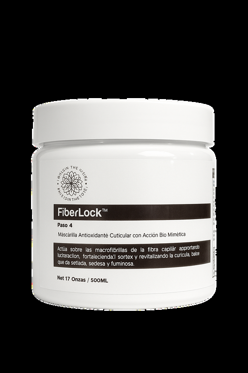 FiberLock™ - Mascarilla Antioxidante Cuticular Bio-Mimética